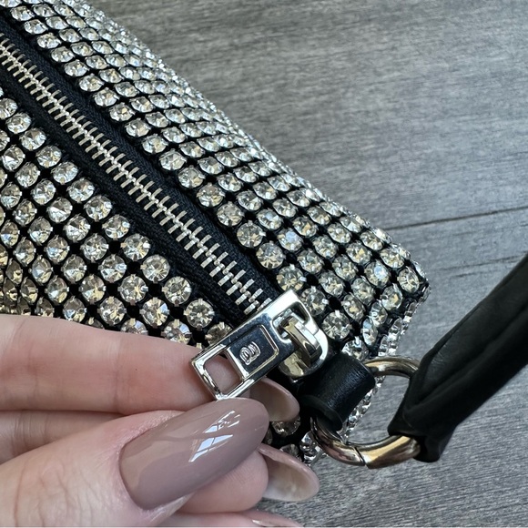 Alexander Wang Medium Rhinestone Heiress Pouch - Picture 4 of 10
